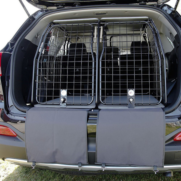 Hundbur - Dubbelbur till AUDI Q7 (4L) 2005»2015