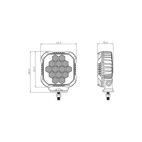 401390 Honeybeam Arbetslampa 90W Led
