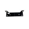 Led-Rampsfäste Svartlackat, Fästöron 95Mm. Fästplatta 100 X 390 Mm.