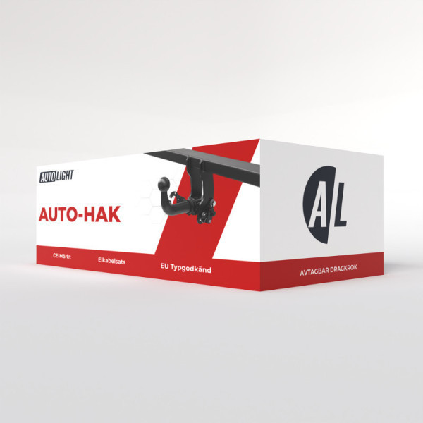 Avtagbar dragkrok till TOYOTA Auris Halvkombi 2007»2012 (E15)