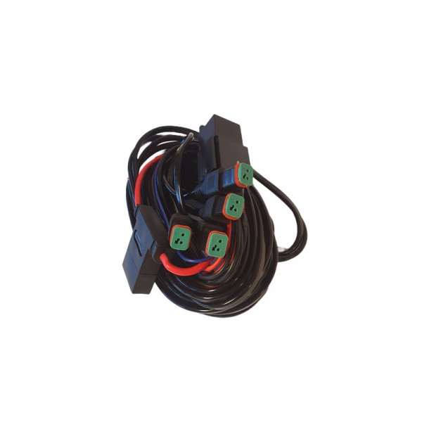 Ledningssats För 4 Extraljus Heavy Duty Med Dt-Kontakter