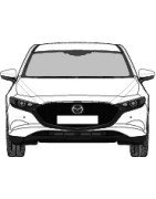 Extraljus till MAZDA 3 halvkombi (Bp) 2019»