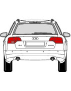 AUDI A4 Avant B7 2005»2008 Hundburar - Optimal säkerhet och komfort för din fyrbenta vän