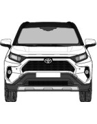 TOYOTA Rav 4 Funcruiser Torkarblad - Komplett, perfekt passform och hållbarhet till din bil.