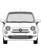 FIAT 500 / Abarth 07/2007 » (typ 312) Torkarbladspaket - Skräddarsydda torkarblad med bra passform och lång hållbarhet.