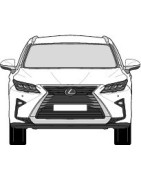 LEXUS RX 350/ 450h 01/2016 » Torkarbladspaket - Skräddarsydda torkarblad med bra passform och lång hållbarhet.