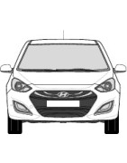 Extraljus till HYUNDAI i30 halvkombi (GD) (5 & 3 dörrar) 2012»