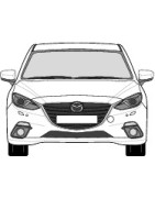 Extraljus till MAZDA 3 halvkombi (BM) 2013»